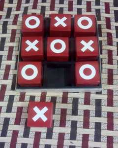 Jeu de Tic Tac Toe de luxe fait main en résine époxy, thème dessin animé, plateau XO, statue en résine, décoration d'intérieur, cadeau - Product Image 6
