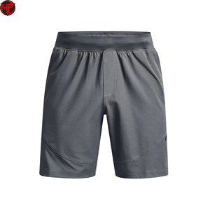 Pantalones Cortos Deportivos para Hombre, de Secado Rápido, Transpirables, 100% Poliéster, Tejido de Punto, Cintura Media Elástica, para Correr y Gimnasio - Product Image 1