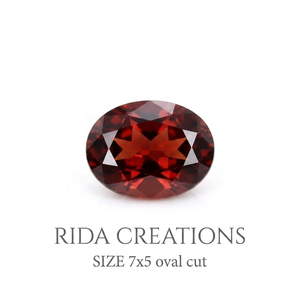 7x5 Ring Size Stone Natural <b>Garnet</b> Loose Gemstone Oval Cut High Quality <b>Garnet</b> Stones Top Quality Cut Stones Faceted Red <b>Garnet</b> - Product Image 2