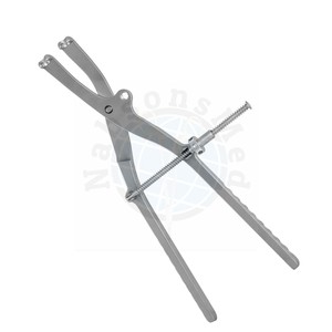 Pinza de reducción periarticular de acero inoxidable, instrumento quirúrgico ortopédico manual para reducción ósea en columna y pelvis - Product Image 4