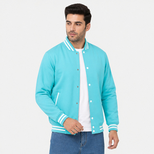 Varsity <b>jacket</b> offering stylish comfort and timeless sporty design with versatile layering potential for relaxed seasonal - Product Image 1