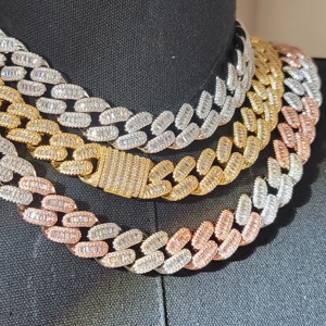 Personalizado Iced Hip Hop lujo niños joyería VVS diamante colgante collar chapado en oro plata esterlina 925 IGI certificado moda - Product Image 5