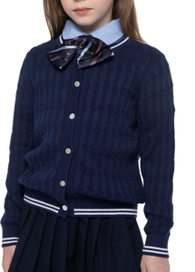 <b>Men's</b> And Women University and school Acrylic Knitted <b>Cardigan</b> Sweater V Neck Button Up Long Sleeve Solid Color Winter - Product Image 4