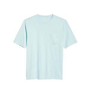 Regular Fit O Neck Front <b>Pocket</b> Knitted <b>T</b> <b>Shirt</b> 100% Cotton Men's Casual Outdoor Anti-Pilling Quick Dry 210g <b>Shirt</b> - Product Image 1
