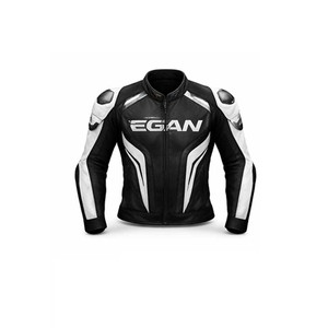 Custom Design Genuine Leather Formal Stand Collar Front Breathable Windproof Waterproof Plus Size Adult Motorbike <b>Racing</b> <b>Jacket</b> - Product Image 3