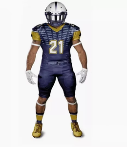 Uniformes de football américain en gros pour hommes, vêtements de sport d'équipe personnalisés de haute qualité, maillots durables et respirants, fournisseur - Product Image 3