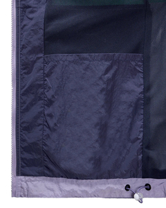 Custom Plus Size Breathable Windbreaker Jacket 100% Polyester Color <b>Block</b> Anorak Fur Zipper Hooded Stand Summer Wholesale - Product Image 4