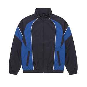 Ensemble de survêtement coupe-vent en nylon pour homme, nouvelle mode, respirant, à capuche, en polyester, entièrement personnalisable, veste et pantalon de sport - Product Image 2