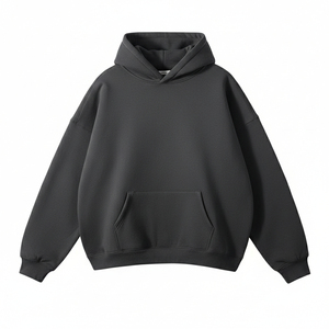 Sudadera con Capucha Multicolor para Hombre, Corte Regular, Tejido de Punto, con Bolsillo, Invierno, 100% Algodón, Forro Polar, Secado Rápido, Transpirable - Product Image 2