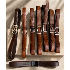 Cinturones de Cuero Genuino de Búfalo, Duraderos, con Diseño Grabado y Longitud Personalizada, en Venta, Cinturones de Cuero para Hombre, Gran Venta - Product Image 2