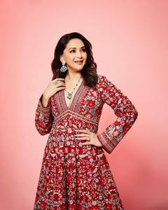 DISEÑADOR GEORGETTE BORDADO TRABAJO TOP PALAZZO CON DUPATTA INDIO PAKISTANI SALWAR KAMEEZ POR FATEMA FASHION INDIAN PAKISTANI - Product Image 5