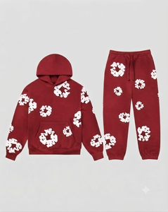 Sudadera con Capucha Personalizada Unisex, Estilo Urbano de Invierno, Corte Regular, Spandex/Nylon, Forro Polar Estampado, Ropa Casual Suave - Product Image 2