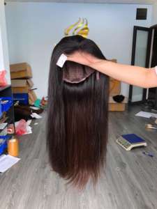 Extensiones de Cabello Humano con Pegamento, Peluca HD Lace Front Remy, Ondulado Natural, Liso Brasileño, 100% Cabello Humano de Origen Vietnamita, Donante Único - Product Image 6