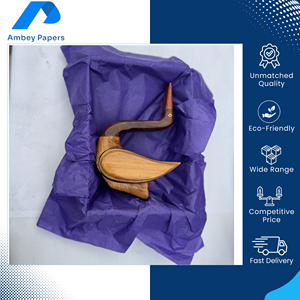 Exportador Global que Vende Papel de Seda de Pulpa de Madera Reciclable de Acabado Liso para Envoltura de Regalos de una Sola Cara, de Calidad Comprobada, en Oferta - Product Image 5