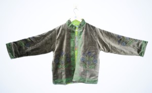 Chaqueta de Algodón Tejida a Mano con Estampado Floral Étnico, Transpirable y Ecológica para Mujer, Diseño Floral Étnico, para Invierno - Product Image 4