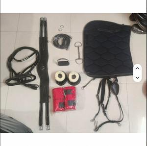 Silla de Montar Inglesa de Cuero Genuino de Primera Calidad con Armazón de Madera para Equitación, Equipo Ecuestre - Product Image 4