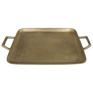 Plateau en laiton poli, plateau de service décoratif haut de gamme pour table à manger, cuisine, restaurant, hôtel, mariage, hôtellerie - Product Image 2