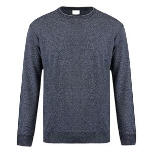 Sweat-shirt à col rond 100% coton de luxe pour homme, broderie unie de haute qualité, saison hivernale, logo personnalisable, étiquettes, design - Product Image 1