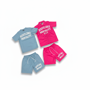 Custom printed Logo Summer Windbreaker Jacket and Shorts Set for Men Nylon <b>Polyester</b> Two Piece Streetwear <b>Tracksuit</b> - Product Image 2