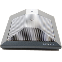 BETA 91A Boundary Microphone Condenser Kick Drum Mic Professional Instrument Recording Cardioid Studio Stage Performance Audio