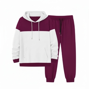 Conjunto Deportivo para Hombre al por Mayor, Conjuntos Deportivos de Diseño Personalizado, Sudadera con Capucha, Pantalones Deportivos, Conjuntos Deportivos de 2 Piezas - Product Image 2