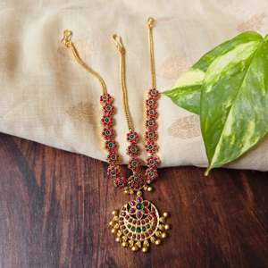 Fashion Precious Body Jewelry-Gold Plated Alloy Flower Design Unisex Chutti - Product Image 1
