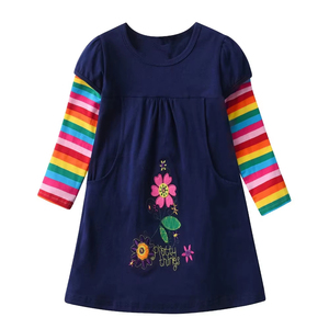 Vestidos para Niñas, Ropa Casual de Algodón Suave para Niñas, Atuendo Cómodo de Verano, Vestido de Fiesta para Niñas, Elegante Vestido de Princesa - Product Image 6