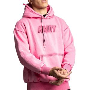 Sudaderas lisas Unisex de alta calidad al por mayor con logotipo bordado personalizado de gran tamaño para hombres 2024 - Product Image 1