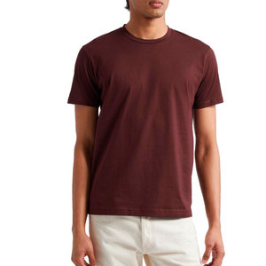 Nouvelle Arrivée de Couleurs T-shirt Homme en Coton, T-shirts Classiques Ajustés de Qualité Supérieure, Vente en Gros, T-shirts Vierge Personnalisables pour Homme - Product Image 3