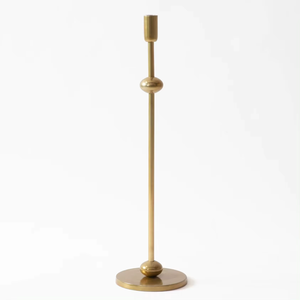 Support de bougie conique en métal doré style nordique, chandelier élancé à tête unique, centre de table pour salle à manger, mariage, décoration intérieure - Product Image 4