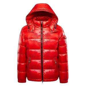 men's jackets Fashion Puffer Jacket Designer Men Coats Custom Down Bubble Men's Down Shiny Puffer Jacket - Product Image 5