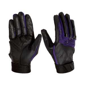 Gants de baseball/softball en cuir personnalisés à doigts entiers pour l'entraînement, antidérapants, pour lanceur droitier - Product Image 4