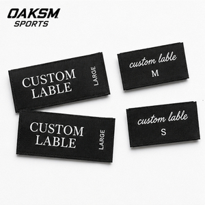 Etiquetas Tejidas con Logotipo Personalizado, Etiquetas de Cuello para Ropa de Poliéster de Alta Densidad, Etiquetas Cosidas para Prendas, Etiquetas de Diseño para Ropa - Product Image 1