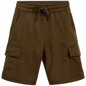 Nouveauté 2023 : Short de survêtement essentiel pour homme, décontracté et confortable, longueur genou, avec fermeture éclair, en molleton doux de coton uni - Product Image 1
