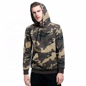 OEM venta al por mayor camuflaje polar hombres personalizado Sudadera con capucha por Punchin deportes - Product Image 5