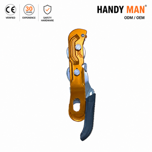Descensores de Aleación de Aluminio Marca HM con Acabado Anodizado, Resistencia a la Rotura de 25 kN, Certificación CE, para Escalada en Roca, Montañismo y Exploración - Product Image 1