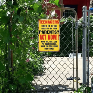 CIFbuy Letrero de Aluminio Vintage Retro de 8x12 Pulgadas (20.3x30.5cm) para Hogar, Bar, Cueva del Hombre, Placa TikTok para Servicio de Recogida Temu - Product Image 5