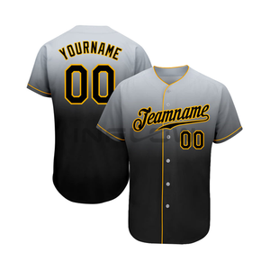 Maillot de baseball personnalisé de haute qualité, prix d'usine, impression par sublimation, respirant - Product Image 4