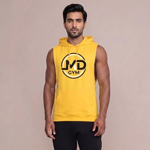 Débardeur de sport personnalisé pour homme, sans manches, pour la gym, le fitness et l'entraînement, avec logo personnalisé, respirant, vêtement de sport - Product Image 3