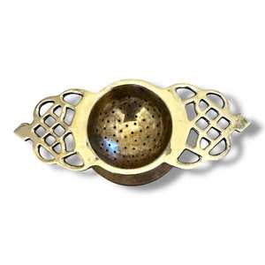 Colador de Té de Cobre con Malla Fina, Infusor de Té de Hojas Sueltas con Asa, Reutilizable para Tetera, Taza, Hogar, Cocina, Hotel, Restaurante - Product Image 6