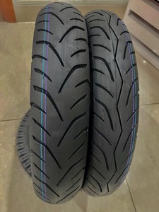 Prix de gros KUMA K213 80/90-14 Caoutchouc naturel + Nylon Durable Nouvelle carcasse de pneu de moto 20000KM Garantie 12 mois Noir - Product Image 3