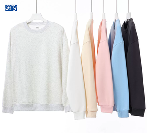 เสื้อสเวตเตอร์คอกลมลำลองแบรนด์อินเทรนด์ผู้หญิงสีทึบผ้าฝ้ายถักเส้นใยไม้ไผ่ระบายอากาศได้ดีสวมใส่ในฤดูใบไม้ร่วง - Product Image 6