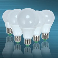 Ampoule LED Forme Aluminium Ultra Haute Qualité E27/B22 A60 7W 9W 12W 15W 18W 24W AC85-265V