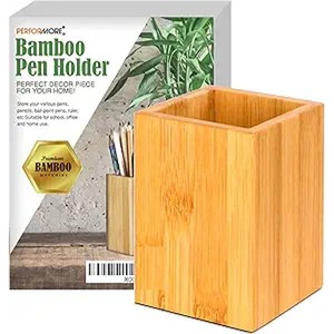 Bamboo Wood wooden <b>bookends</b> and desk organizers OEM Custom Wholesale | Aqdus Saleem India - Product Image 2