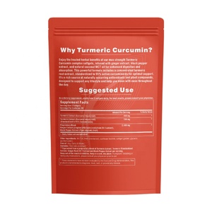 Nhãn hiệu riêng NGHỆ CURCUMIN Softgel với nghệ hữu cơ, Piperine hạt tiêu và Gừng cho sức khỏe, năng lượng và sức sống - Product Image 5