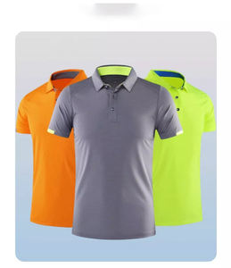 Jersey de Algodón Transpirable de Manga Corta para Hombre y Mujer, con Cuello y Botones, Venta al Por Mayor, Servicio OEM de Pakistán, 2023 - Product Image 4