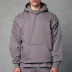 High quality <b>polyester</b> cotton <b>hoodies</b> Regular fit drop shoulder <b>hoodies</b> Custom logo blank <b>polyester</b> <b>hoodies</b> - Product Image 4