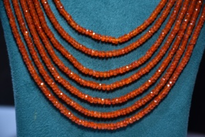 สร้อยคอลูกปัด Carnelian สำหรับเป็นของขวัญงานเลี้ยงงานแต่งงาน - Product Image 3