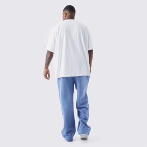 High Quality <b>Men's</b> <b>Baggy</b> Sweatpants 100% Cotton Fleece Wide Leg <b>Baggy</b> <b>Trouser</b> Elastic Waist Drawstring <b>Men's</b> Winter <b>Trousers</b> - Product Image 5