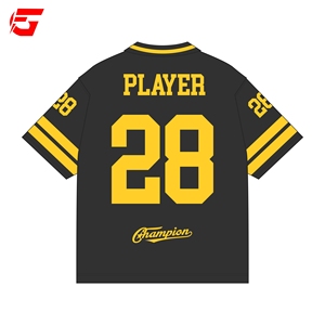 Camiseta de Fútbol Negra para Hombre Champion, Número 28, Nombre del Jugador Serigrafiado, Manga Corta, Corte Regular, Ropa para Todas las Temporadas - Product Image 4